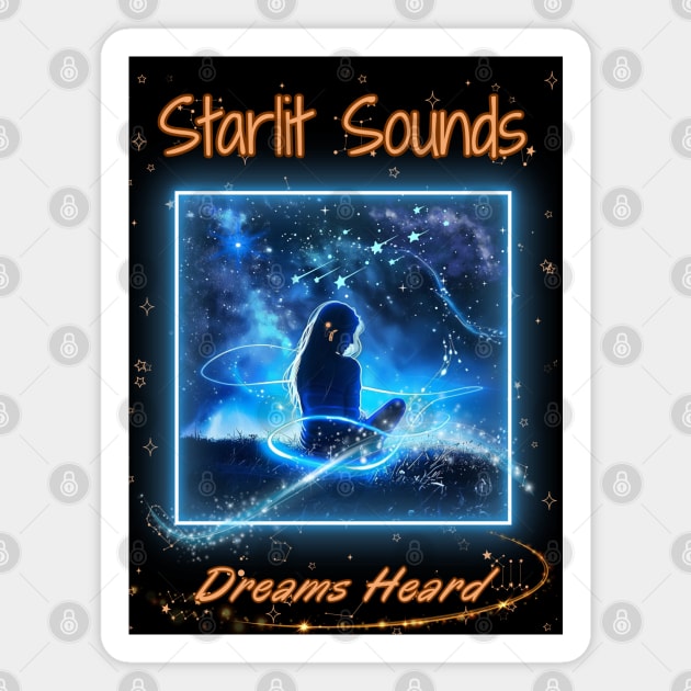 Starlit Sound | Dreams Heard | Cochlear Implant | Deaf Magnet by RusticWildflowers